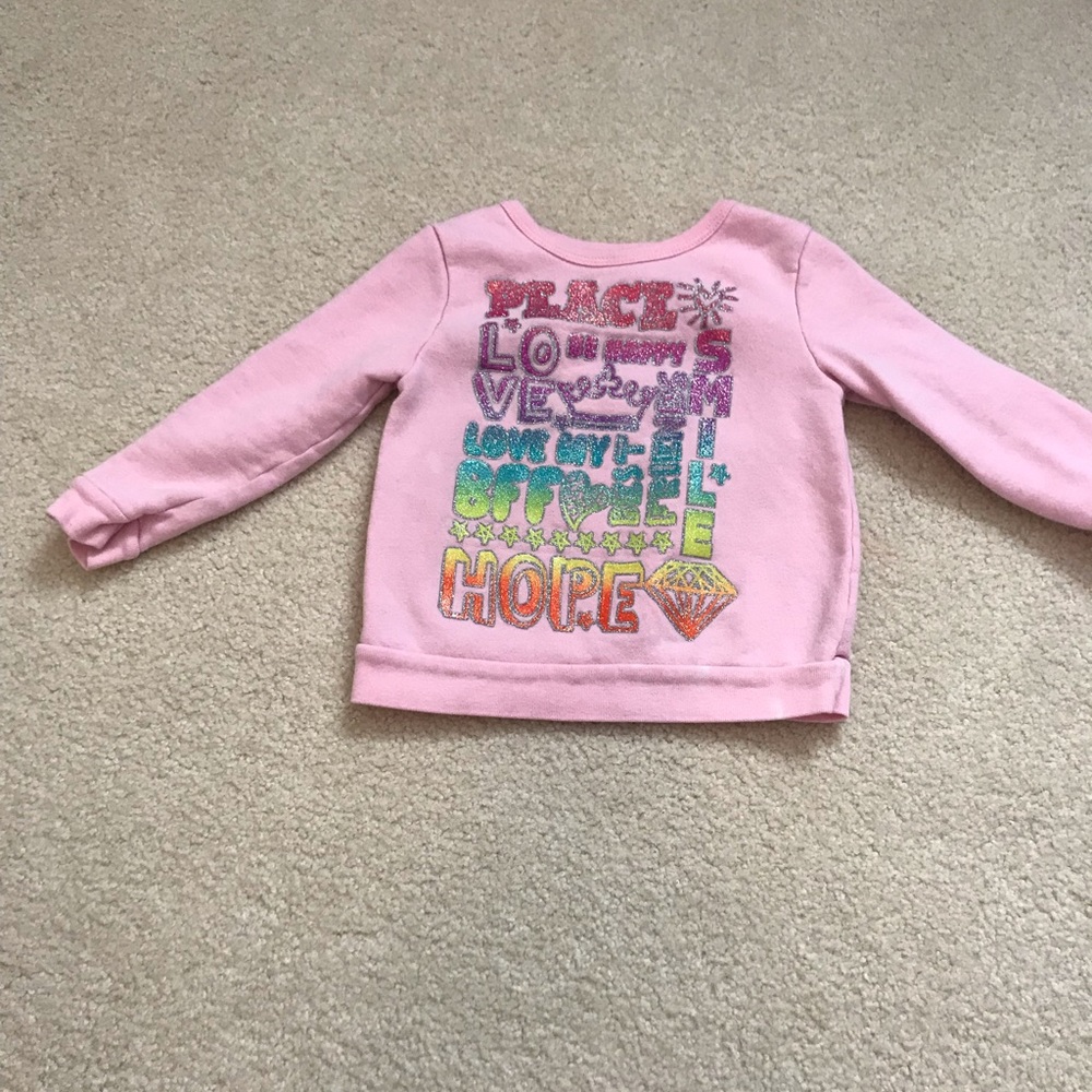 Toddler size 3 sweatshirt